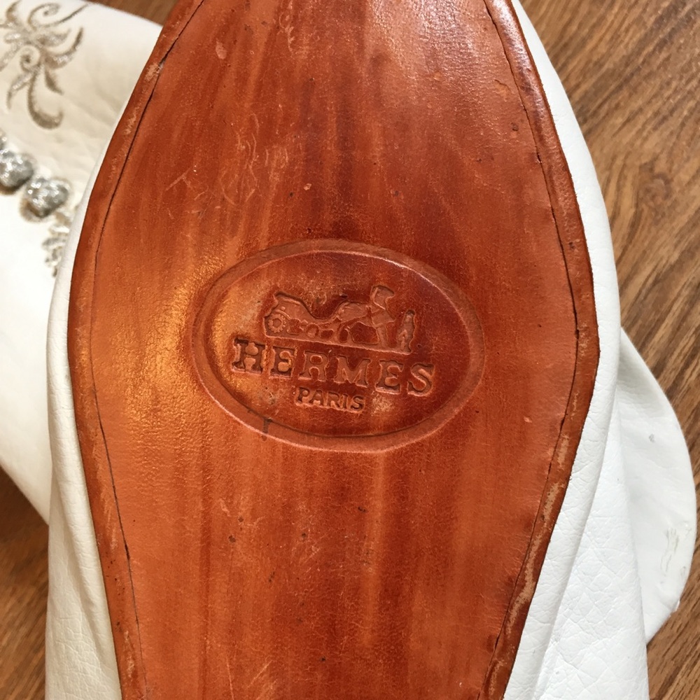 HERMÉS PARIS Babouche Moroccan Slippers RARE